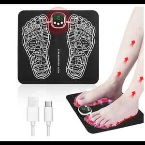 New Foot Massager Mat Foldable Feet and Calves Massage Machine 8 Modes Relax…